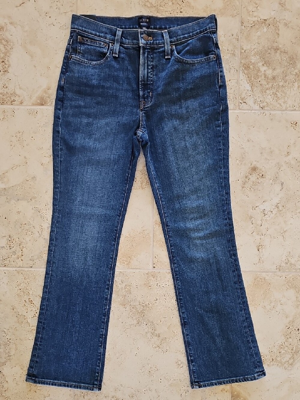NWT J. Crew Boot Cut Indigo Wash Jeans Sz 28P - Picture 11 of 11